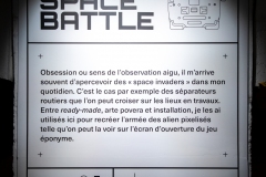 "Invader Space Station" exposition de Invader